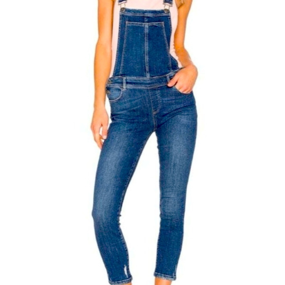 Paige- Ellie overalls in dampsey